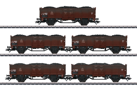 Güterwagen-Set Gt.P DSB