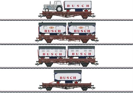 Güterwagen-Set Zirkus Busch D