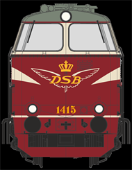 DSB MZ 1415 (DC m/lyd)